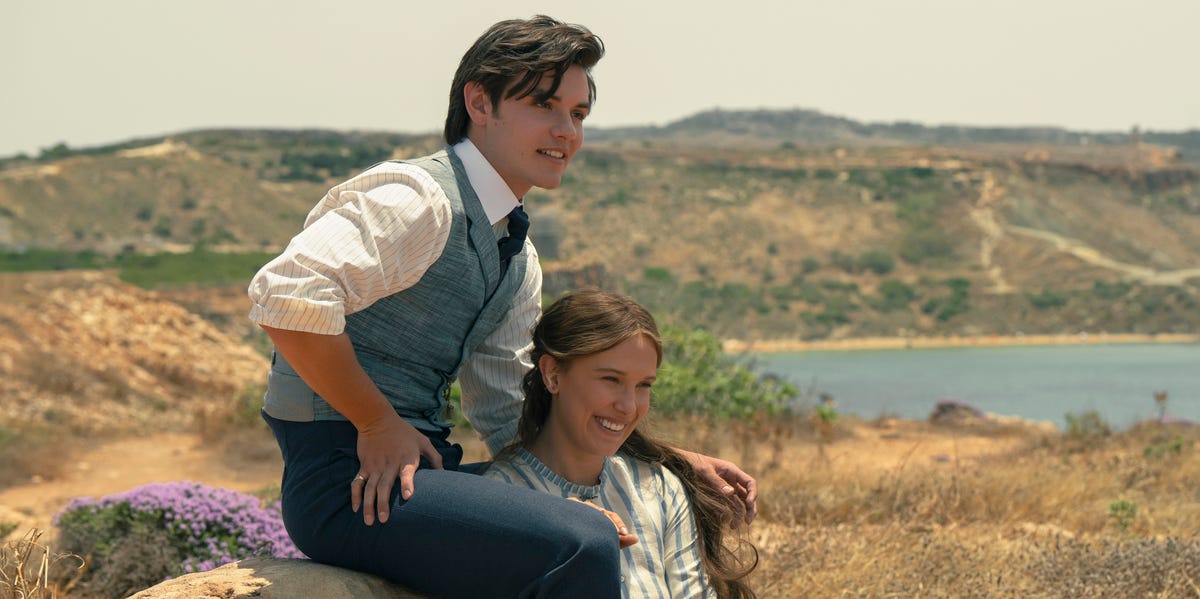 Exclusive: Millie Bobby Brown and Louis Partridge aren't ready for Enola Holmes to end yet