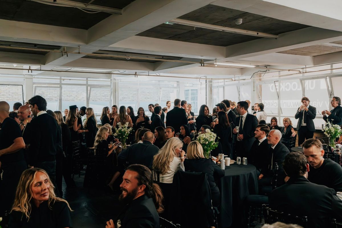 The event brought together fashion designers, artists and others in the entertainment industry to reflect on Jake's life