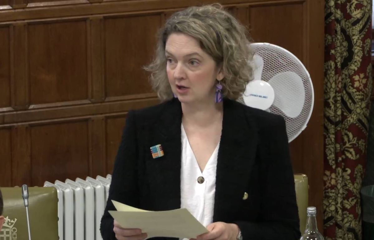 Anna Sabine MP (Liberal Democrat, Frome and East Somerset) at the Westminster Hall debate on community hospitals
