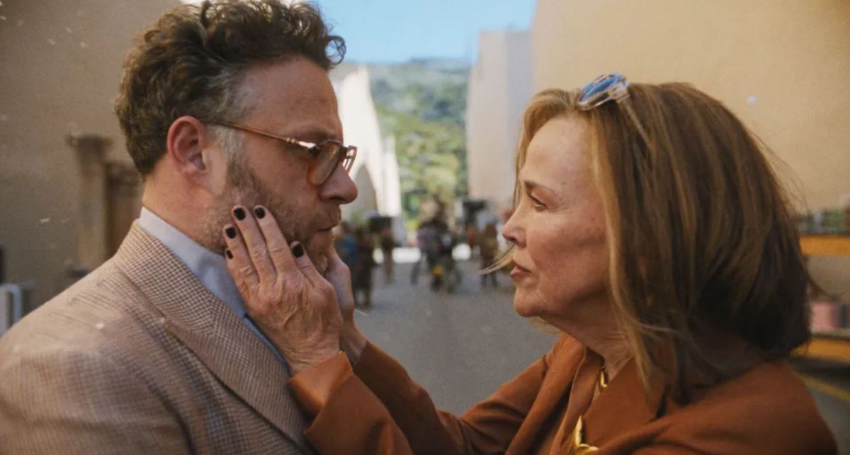 Seth Rogen and Catherine O'Hara in The Studio