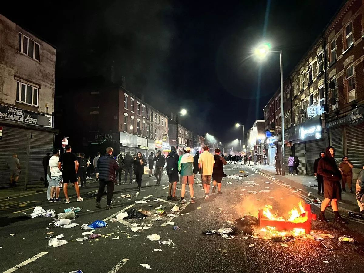 County Road experienced shocking violence and rioting in the summer of 2024