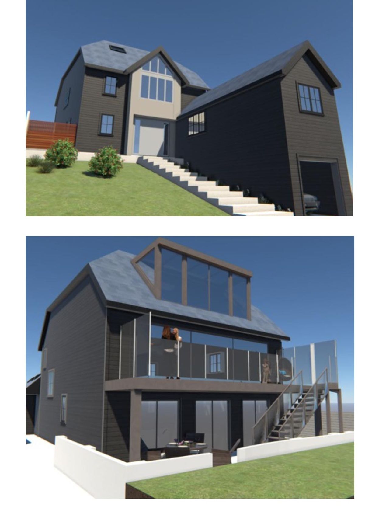 Plans showing what the revamped property will look like