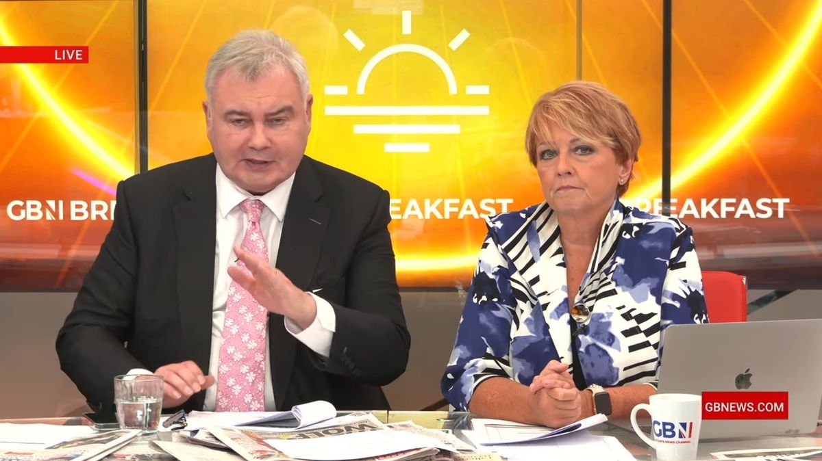 Eamonn Holmes and Anne Diamond on GB News