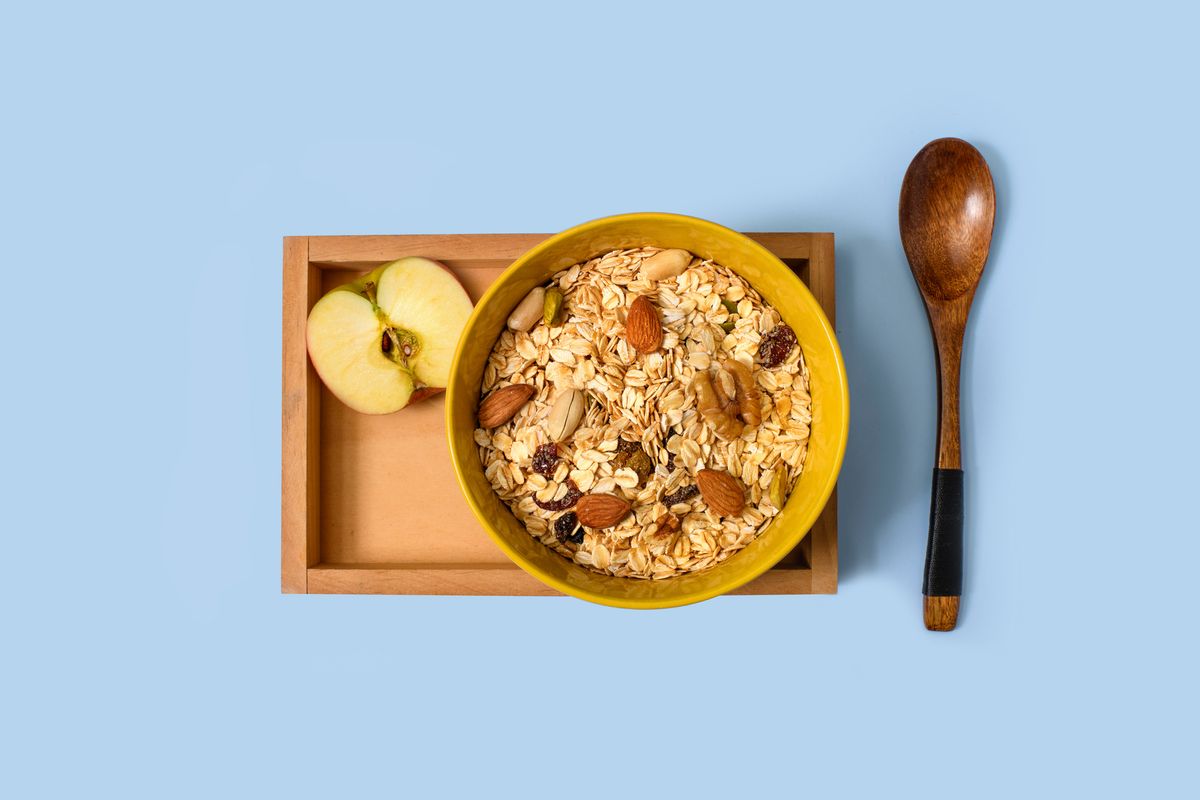Apples and cereal
