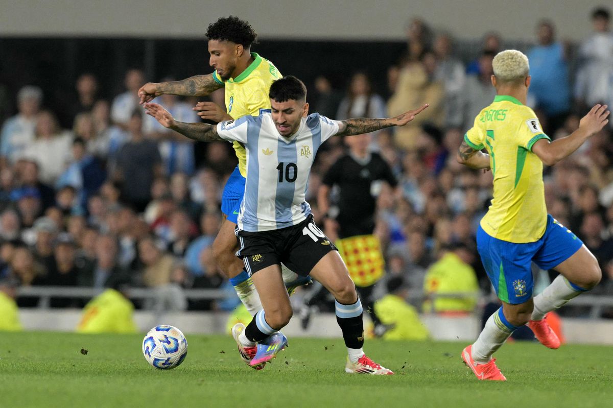 Ederson and Angel Correa