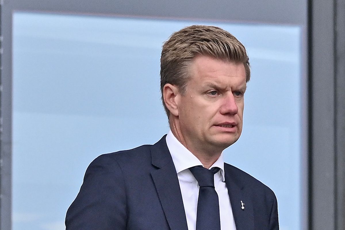 Tottenham sporting director Johan Lange