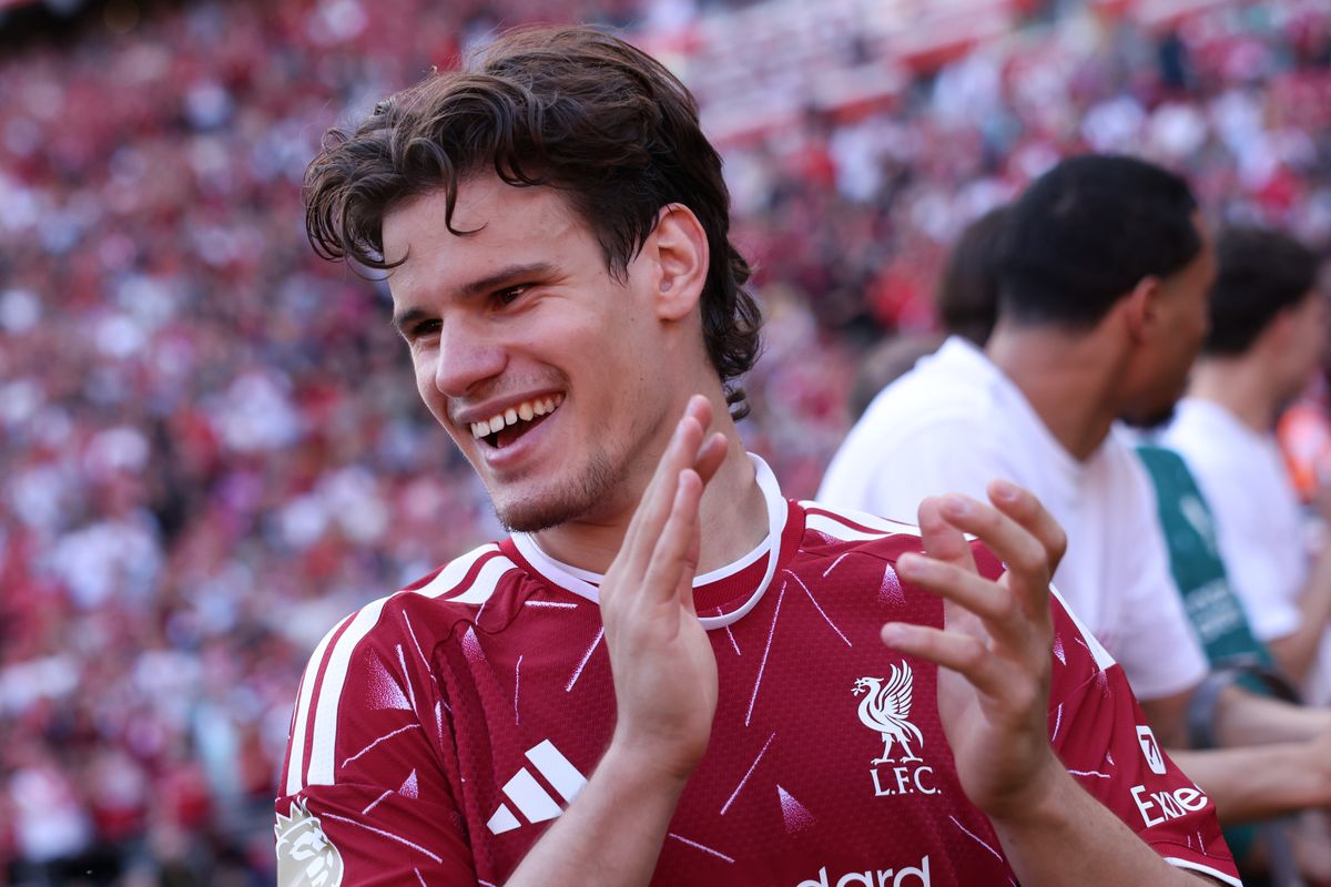 Milos Kerkez of Liverpool
