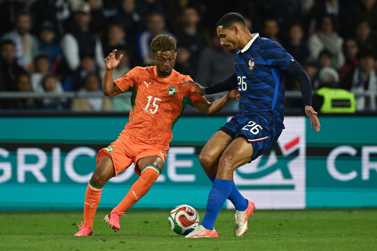 Manchester United star Amad scored the winner as Ivory Coast defeated France ahead of the World Cup.