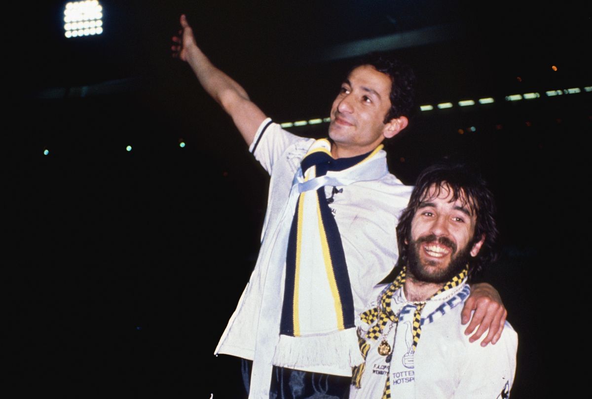 Ossie Ardiles and Ricky Villa pictured
