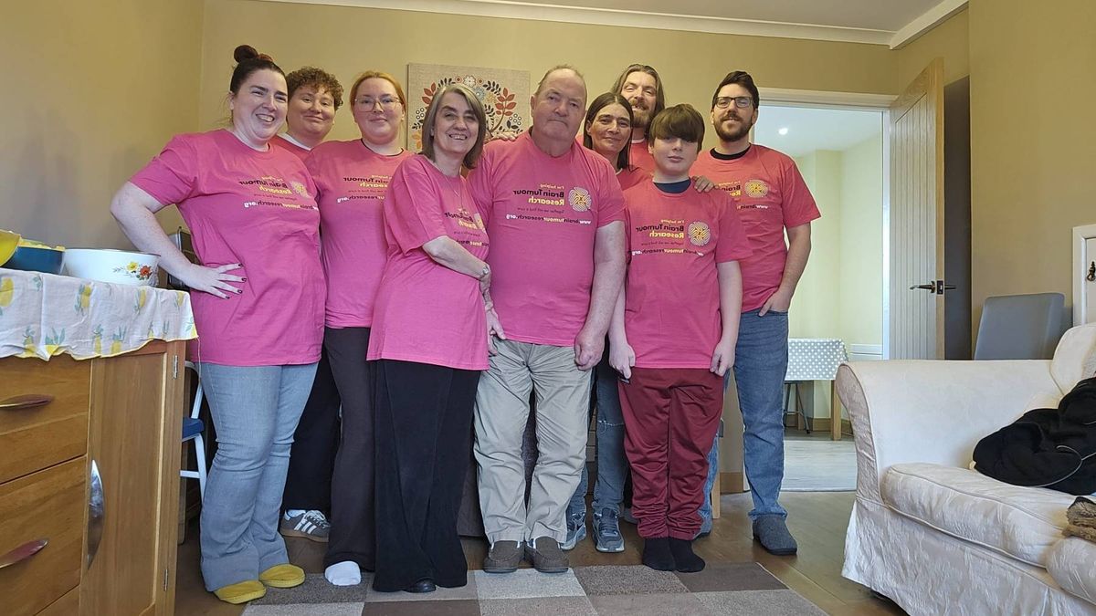 Since Jimmy's diagnosis the family have been supporting Brain Tumour Research