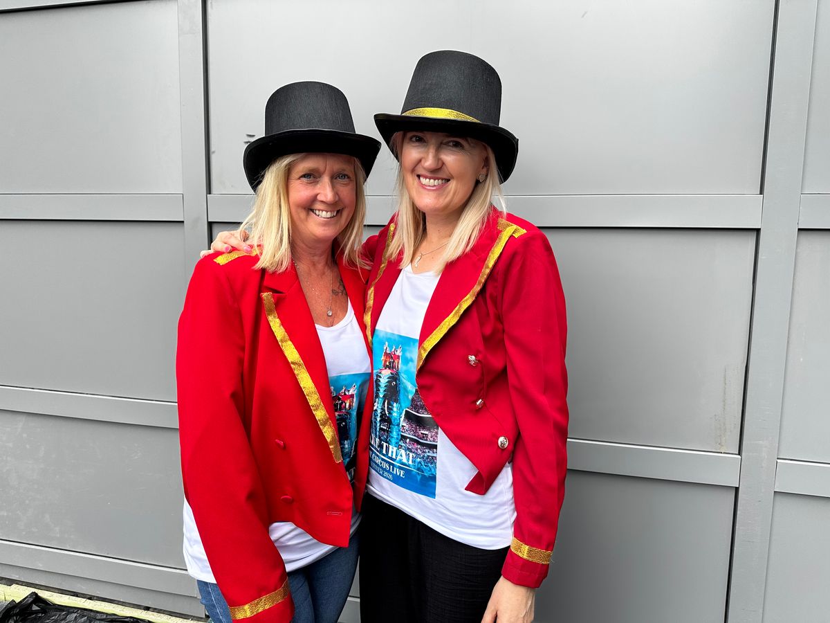 Linnet Walsh, 55, and Louise Robbins, 53