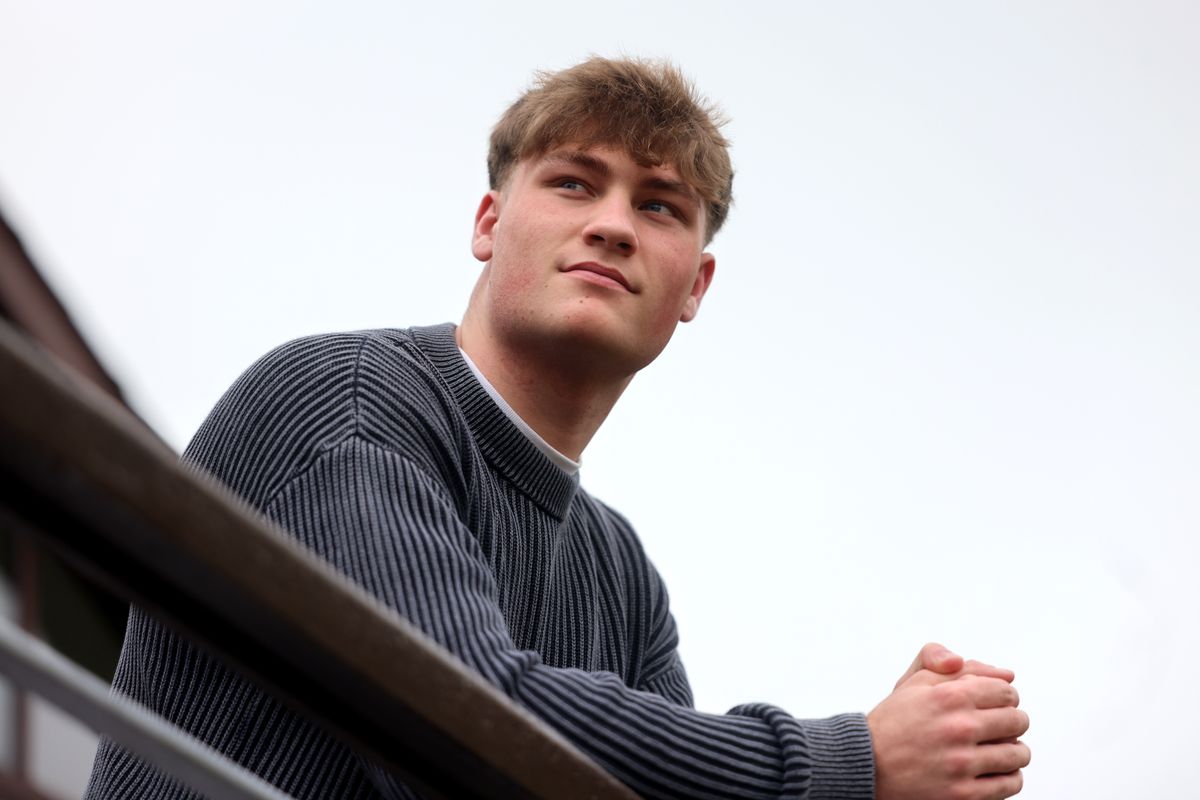 Will Moore is playing for England Under-18s