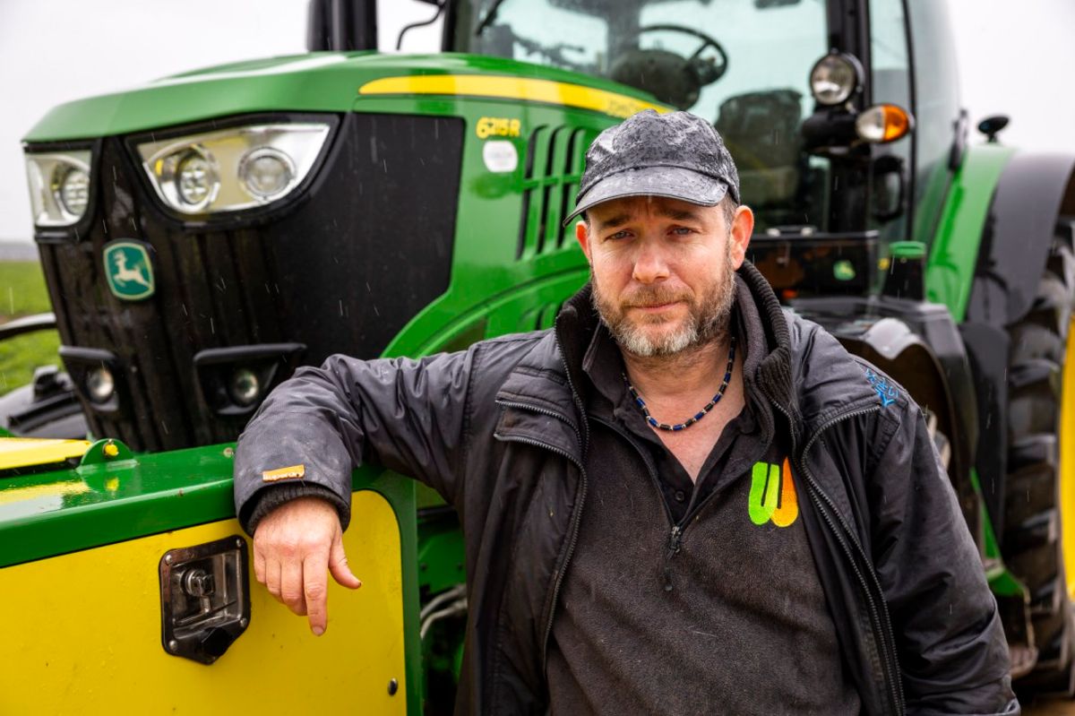 Fifth-generation farmer Chris Wray