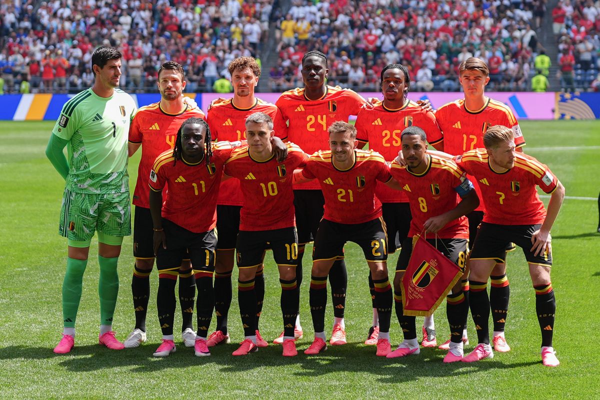 Jeremy Doku could leave Belgium's World Cup squad to attend the birth of his child.