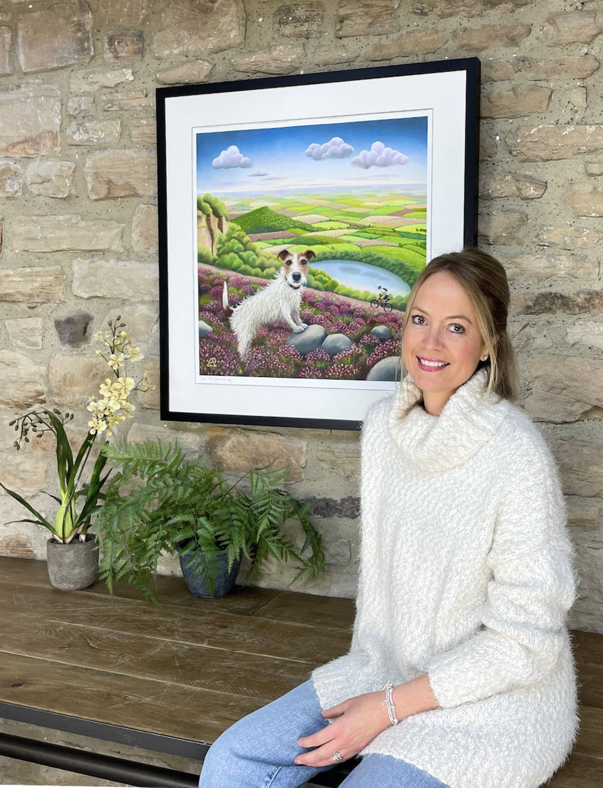Award-winning artist Lucy Pittaway is appealing for help finding her missing painting