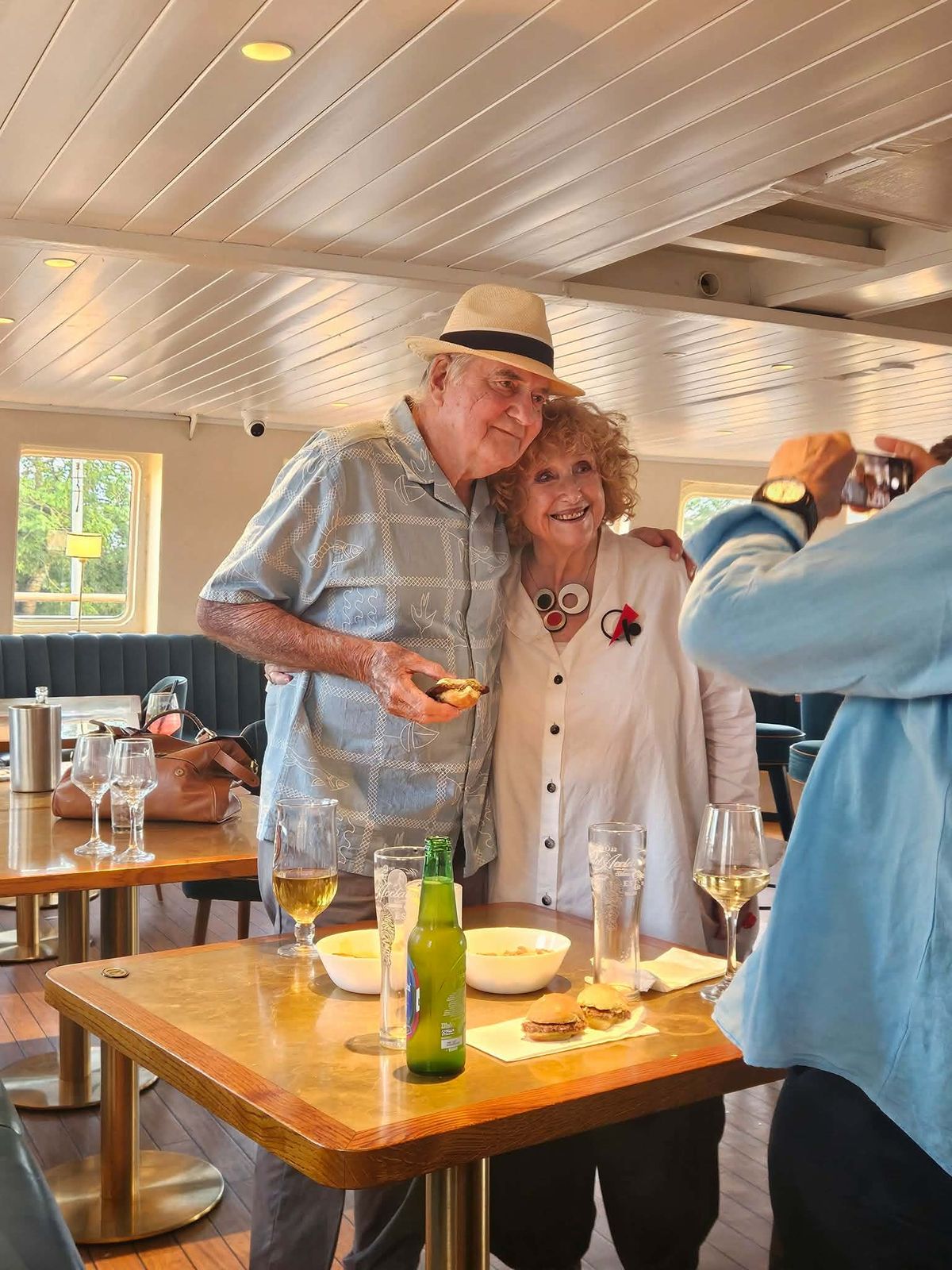 Former Brookside stars were reunited aboard the MV Royal Daffodil on Saturday night (June 27)
