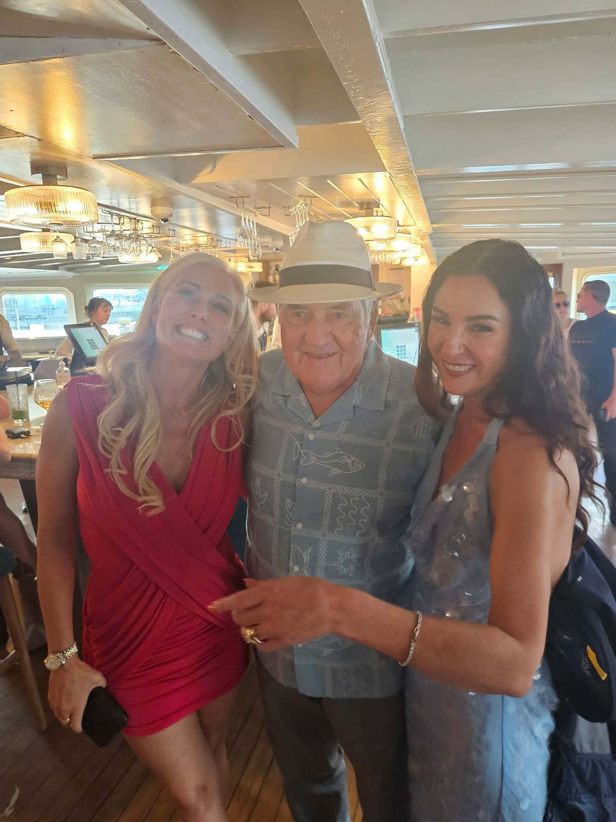 Former Brookside stars were reunited aboard the MV Royal Daffodil on Saturday night (June 27)