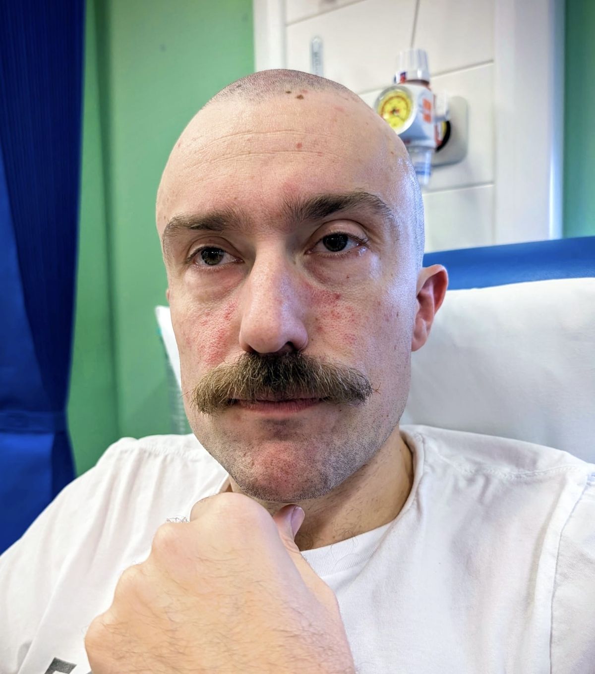Jack in hospital