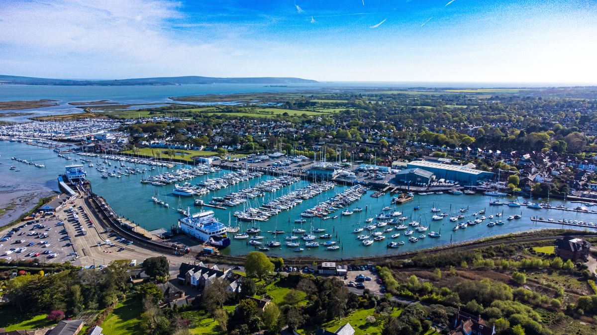 A photo of the Solent
