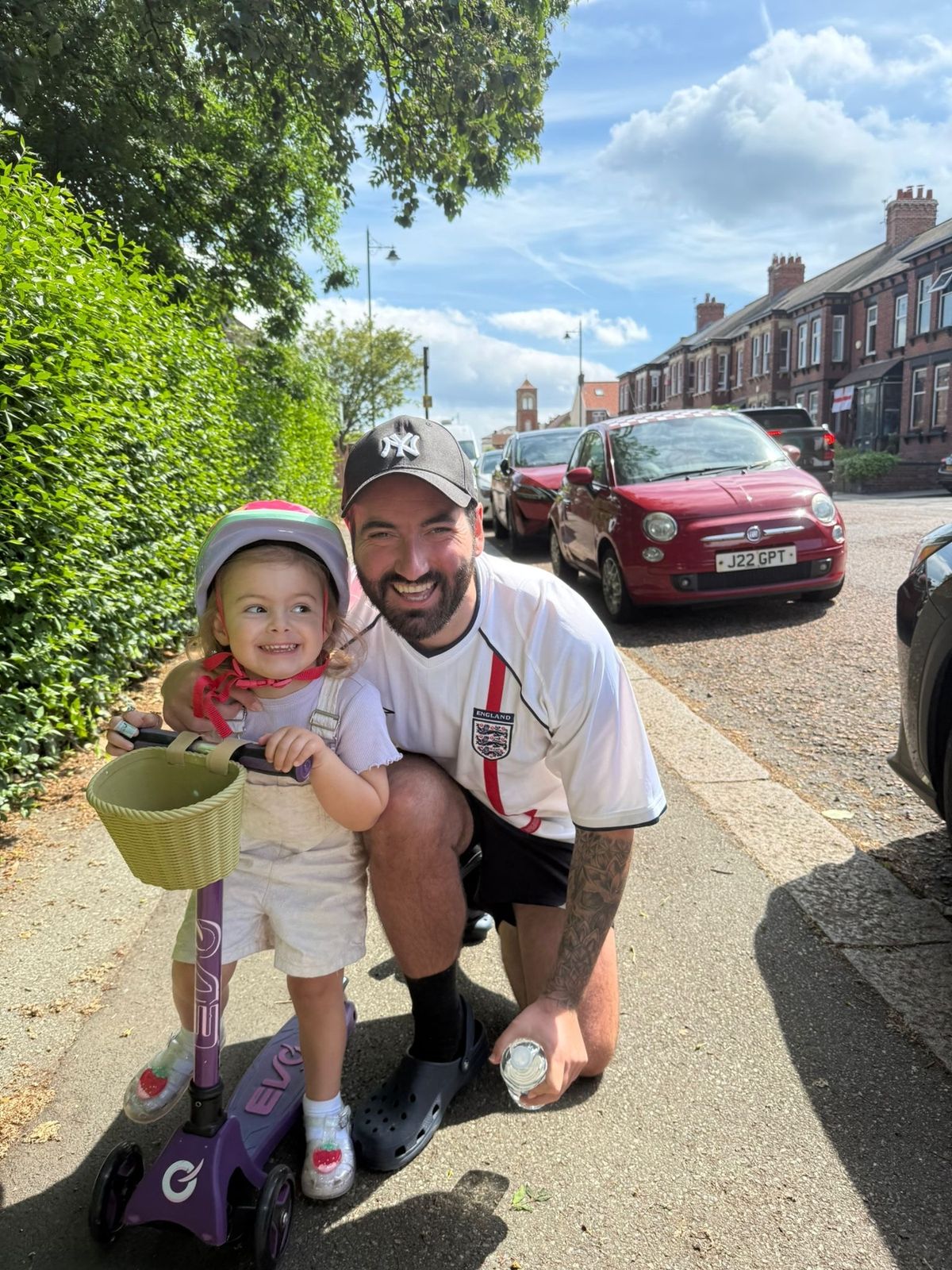 Craig Dunn and his daughter Serena