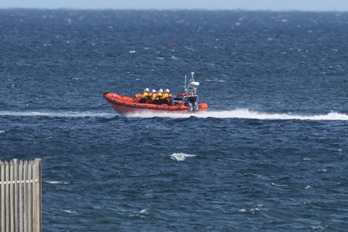 Major sea rescue operation launched for person in distress 200 yards off North East coast
