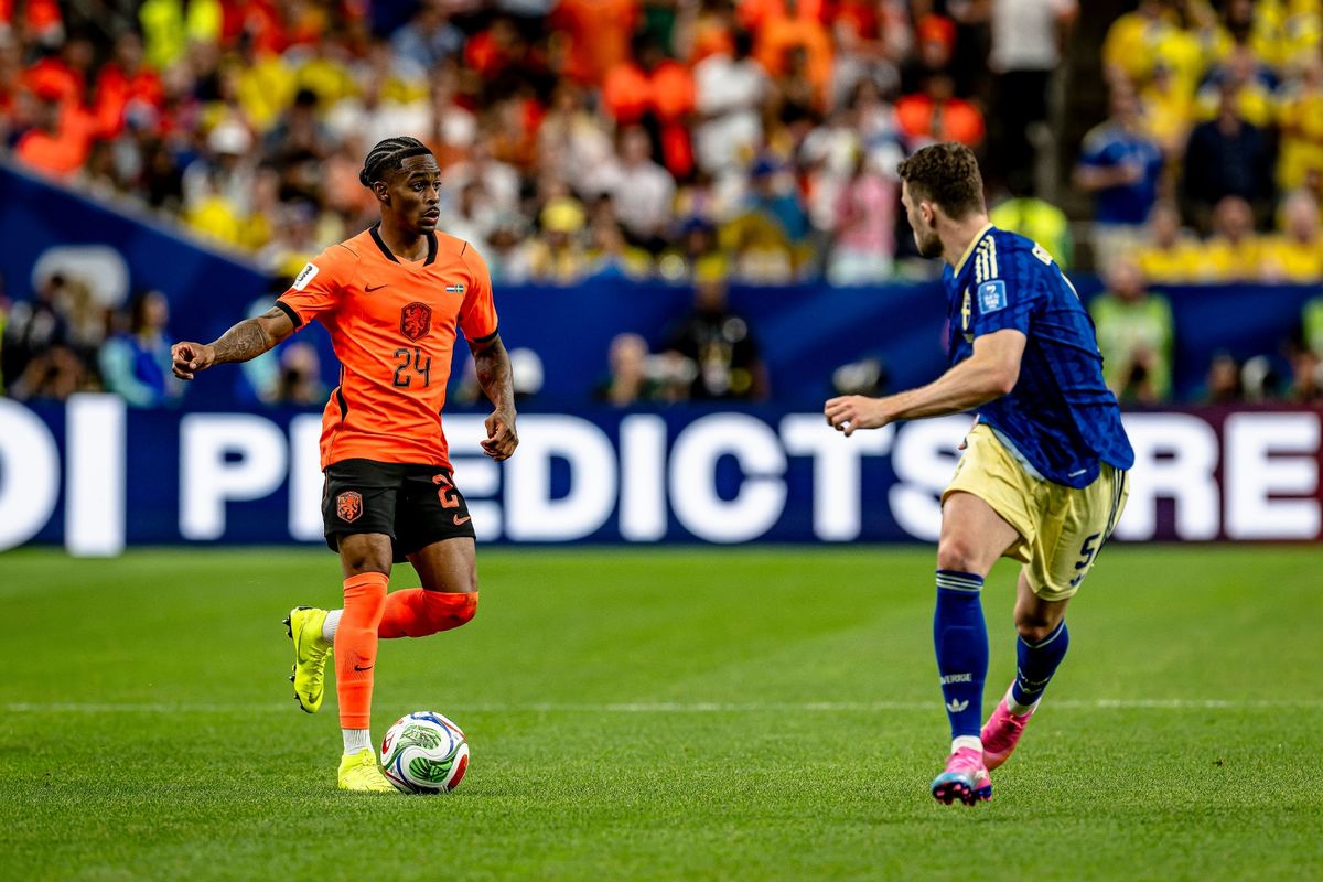 Crysencio Summerville of the Netherlands during the 2026 World Cup at NRG Stadium in Houston, United States, on June 20, 2026