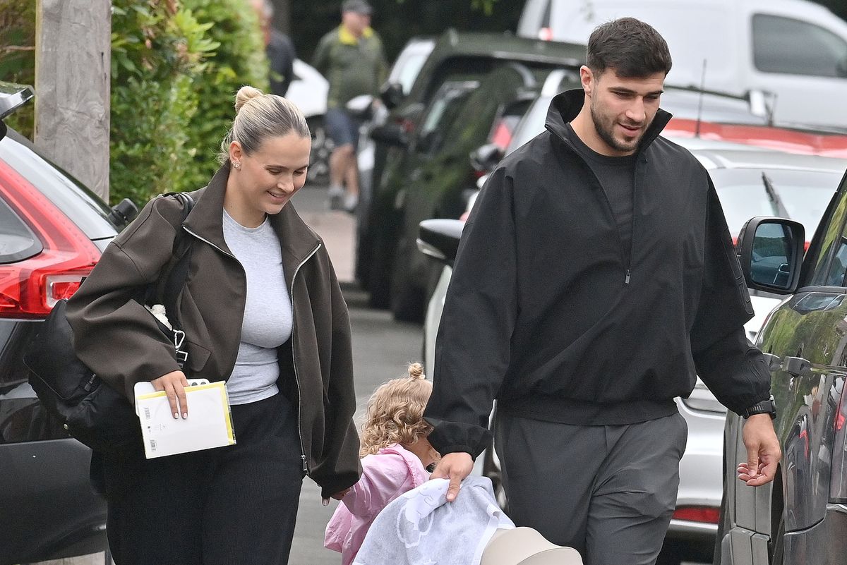 Molly-Mae Hague, Tommy Fury, Bambi and newborn