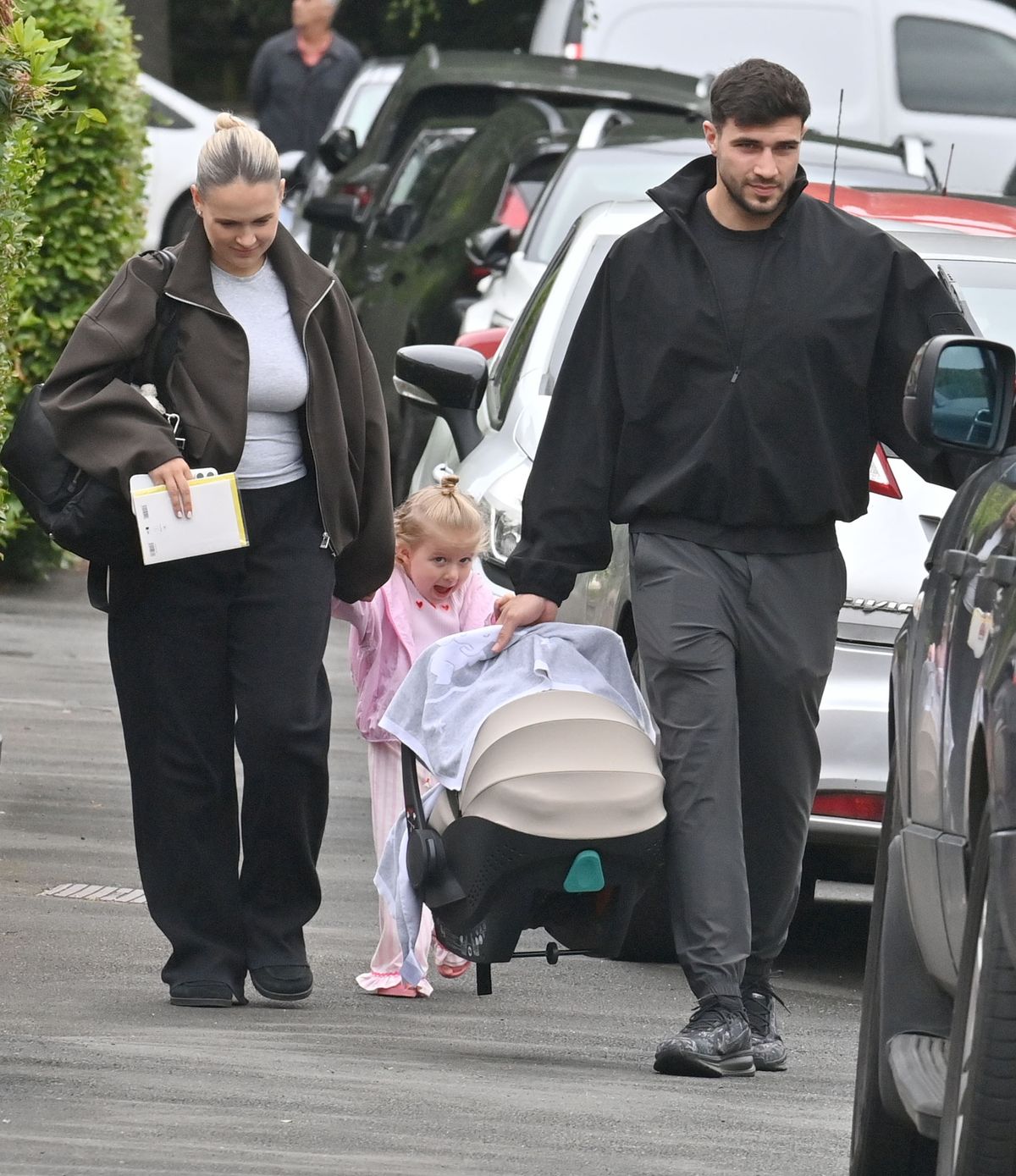 Tommy Fury, Molly-Mae Hague, Bambi and newborn