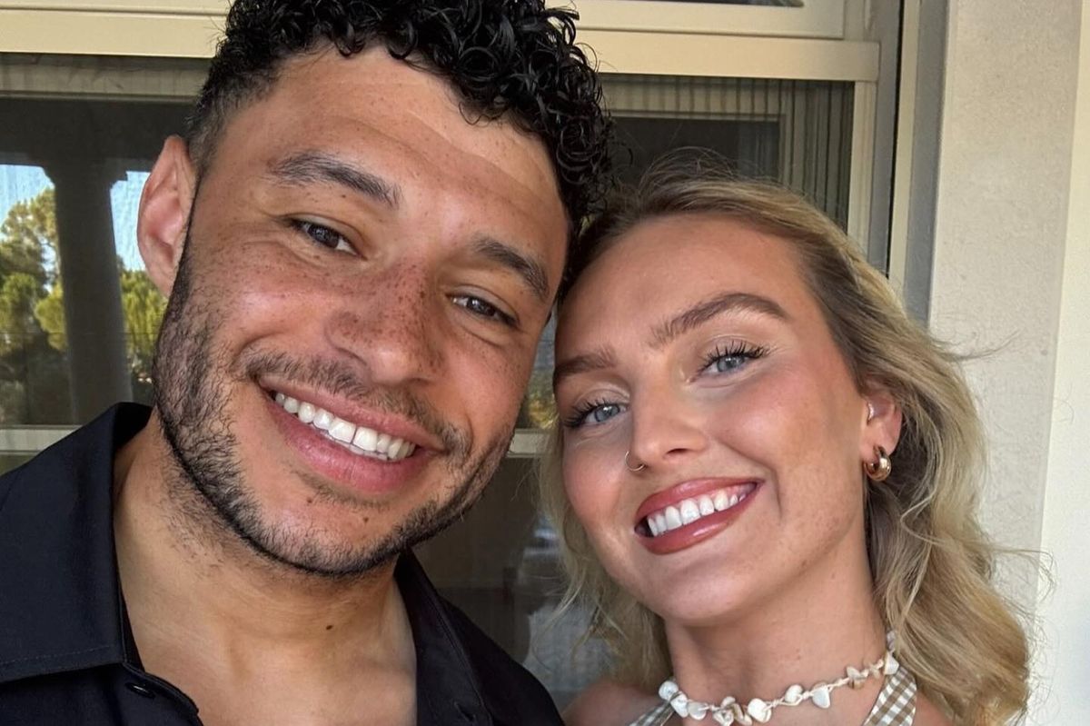 Perrie Edwards and Alex Oxlade Chamberlain