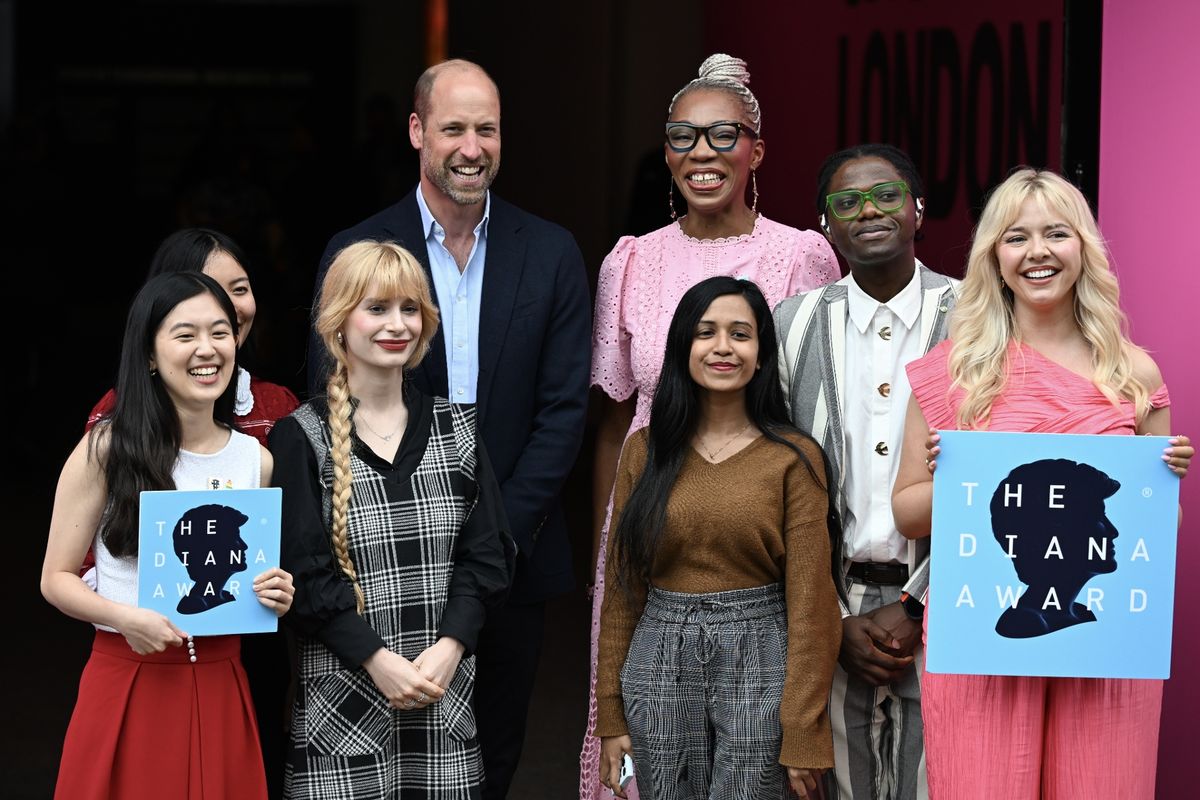 William at the event, which has the Diana Award as its charity partner