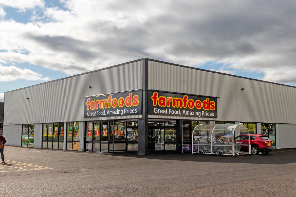 A Farmfoods location in the UK