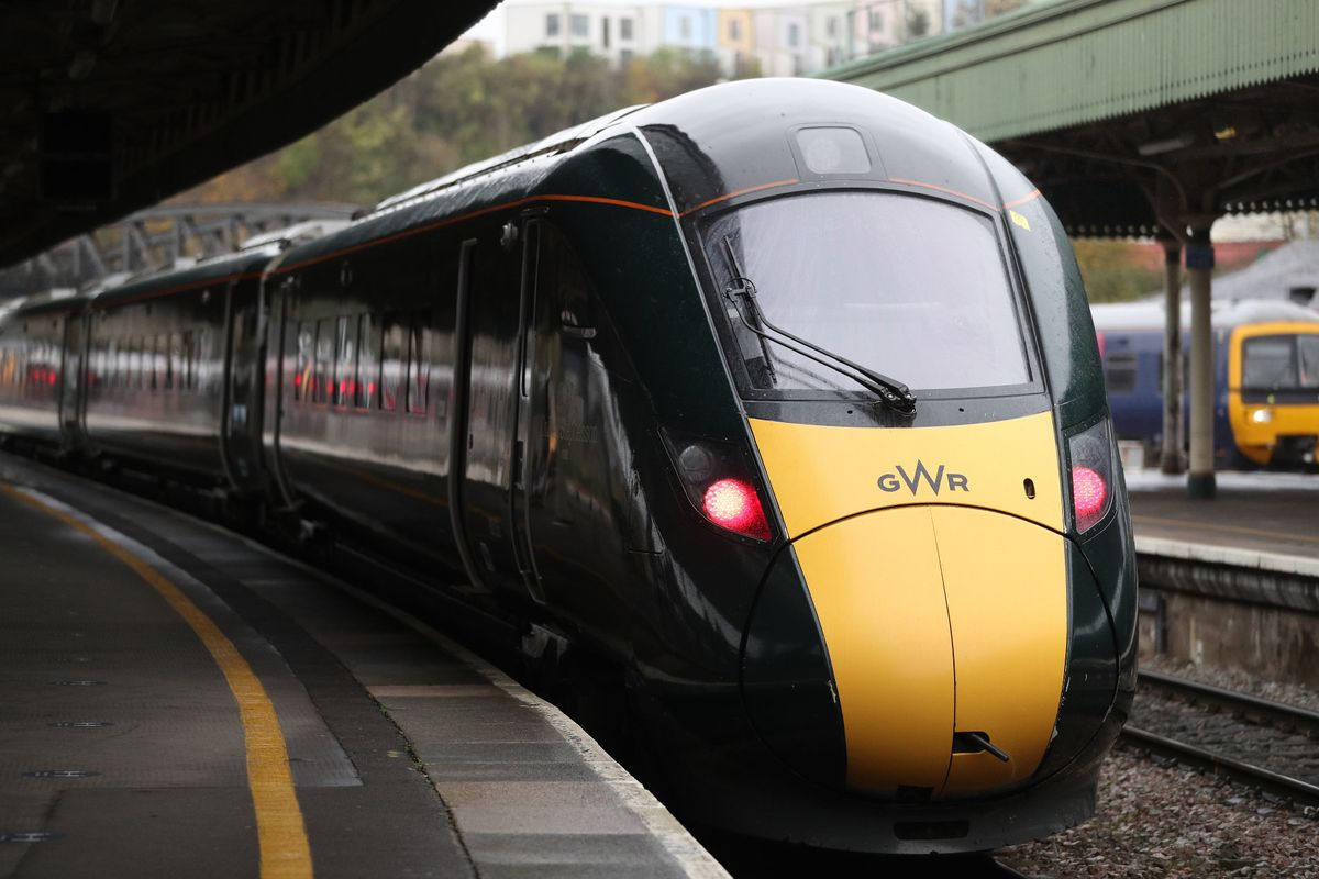 File photo of a GWR train waiting on a platform