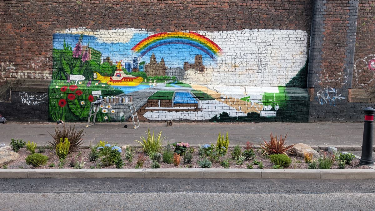 How the rain garden took shape