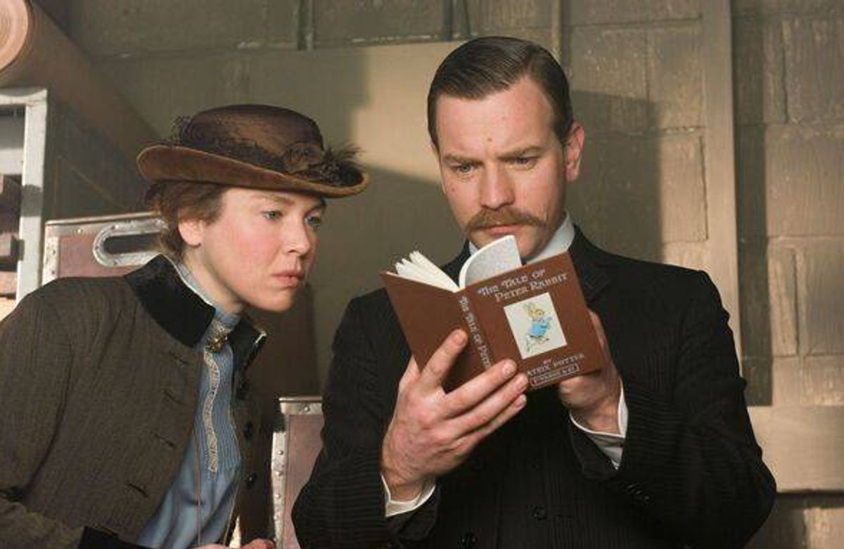 Renée Zellweger and Ewan McGregor in Miss Potter