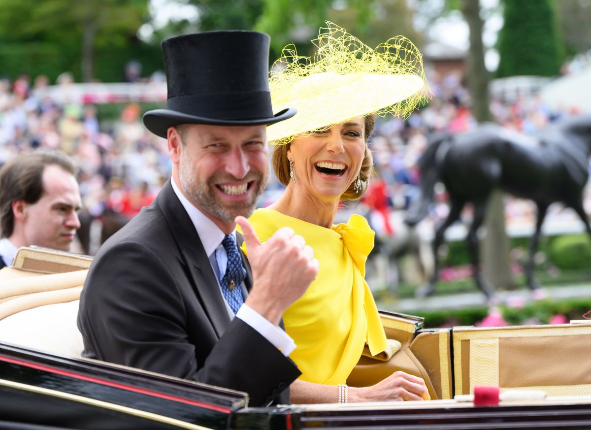 The couple at Royal Ascot earlier this week 