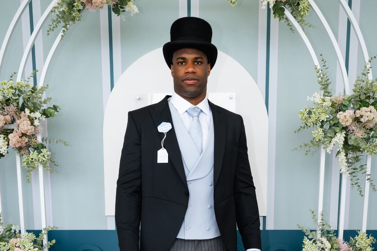 Daniel Dubois attends the 5th day of Royal Ascot on June 21, 2025 in Ascot, England.