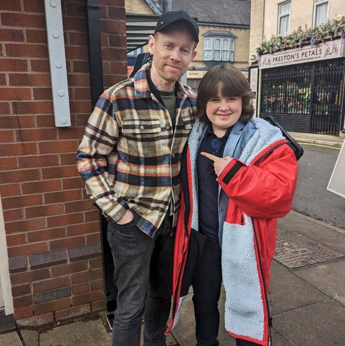 Jude’s father is Paul Riordan - who has directed several episodes of Coronation Street