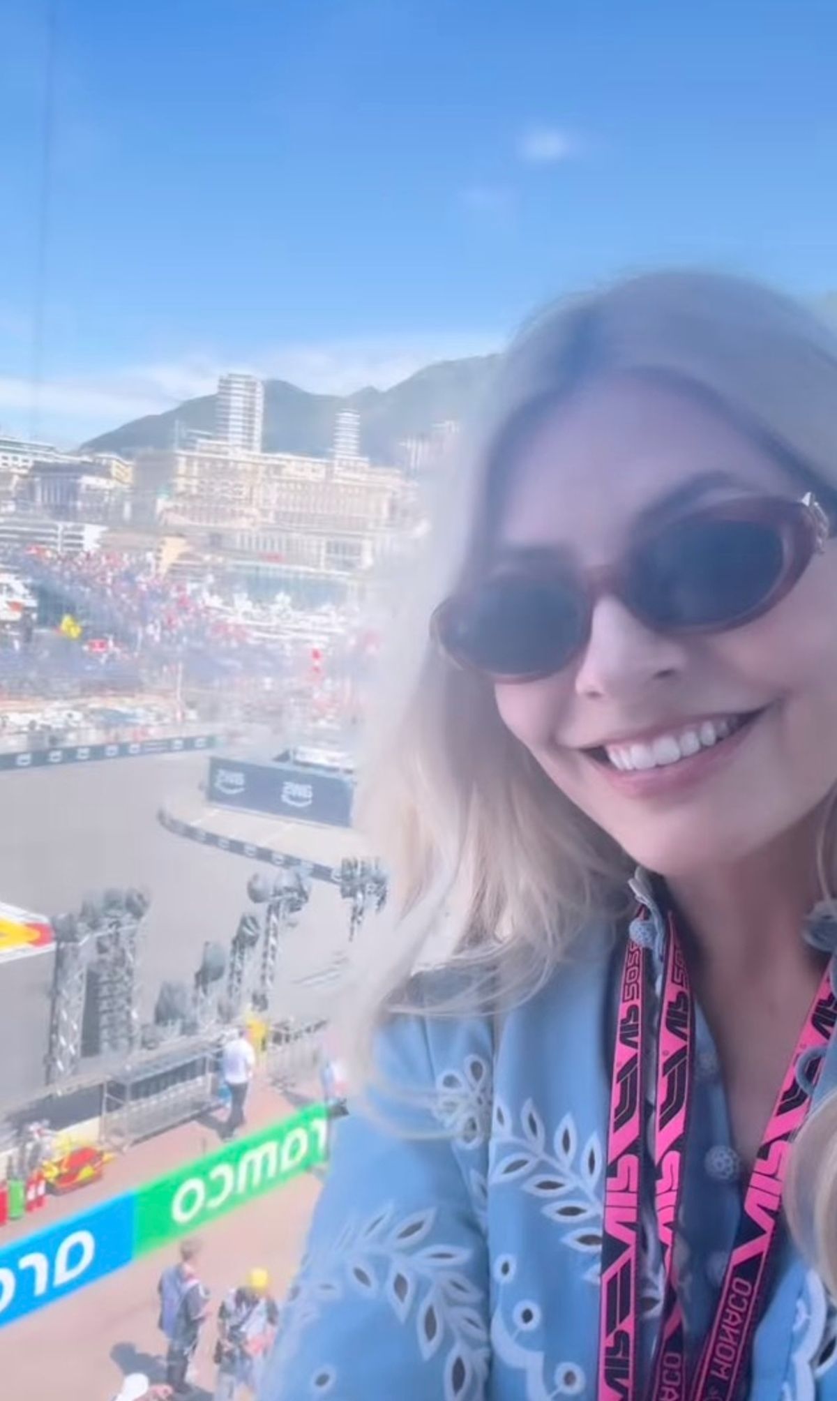 Holly Willoughby in Monaco