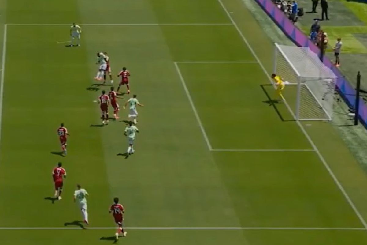 Qatar vs Switzerland offside call