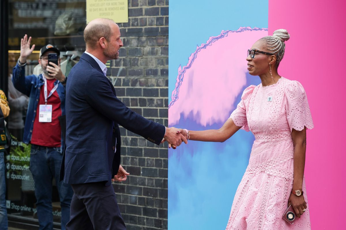 William with Dr Tessy Ojo, CEO of The Diana Award
