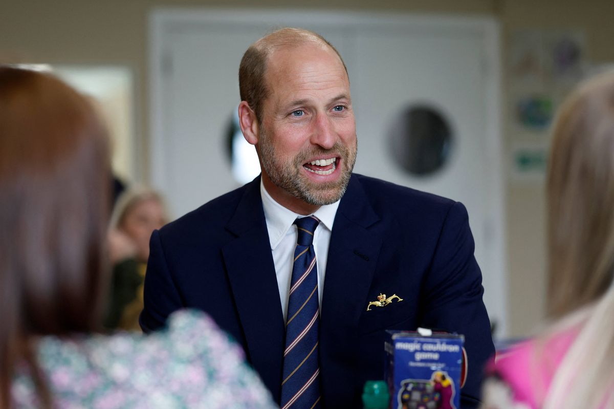 The Prince of Wales makes some rather healthy choices first thing in the morning