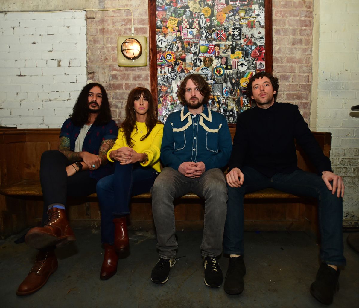 [L-R] Boyan Chowdhury, Abi Harding, Dave McCabe and Sean Payne