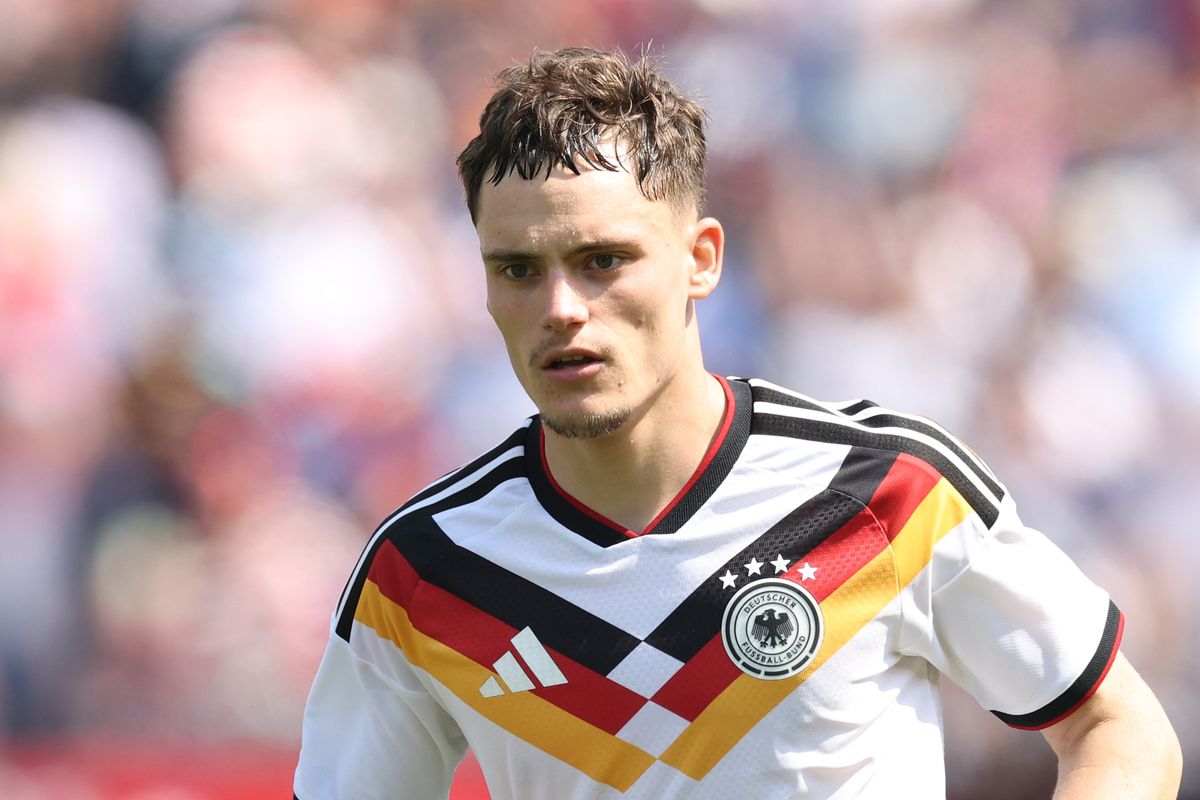 Florian Wirtz in action for Germany