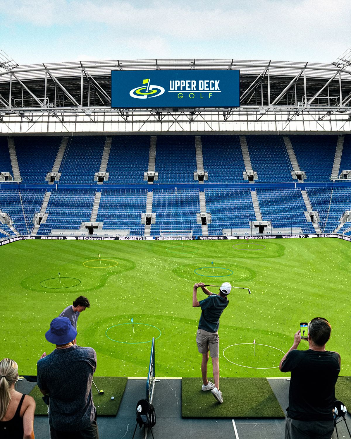 How Upper Deck Golf will look at Everton's Hill Dickinson Stadium this summer