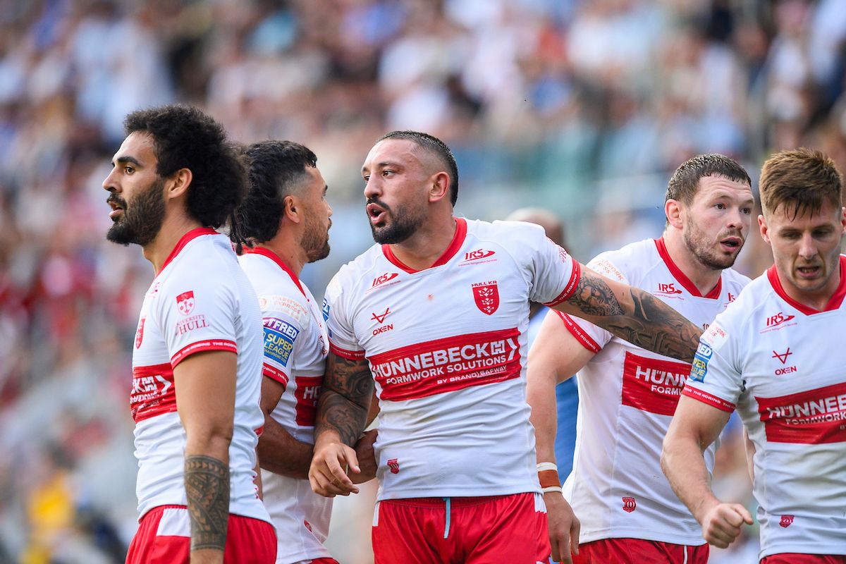 Hull KR were well beaten by Leeds Rhinos