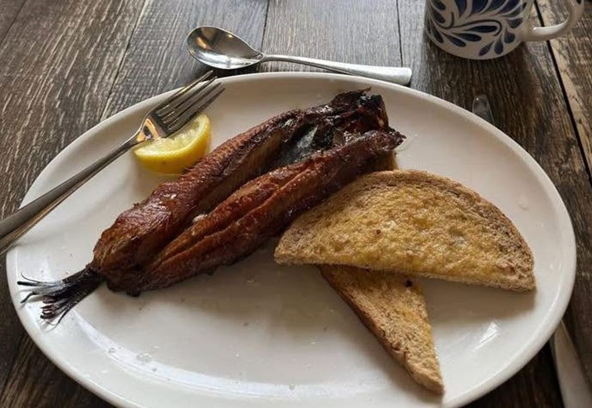 The Craster kippers Rev Richard enjoyed