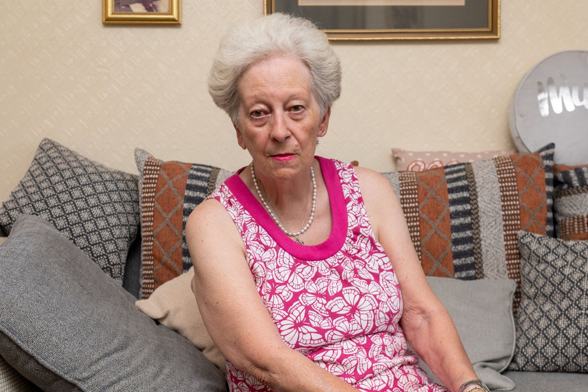 Rita Seymour who was banned from for life from all Sainsbury's stores