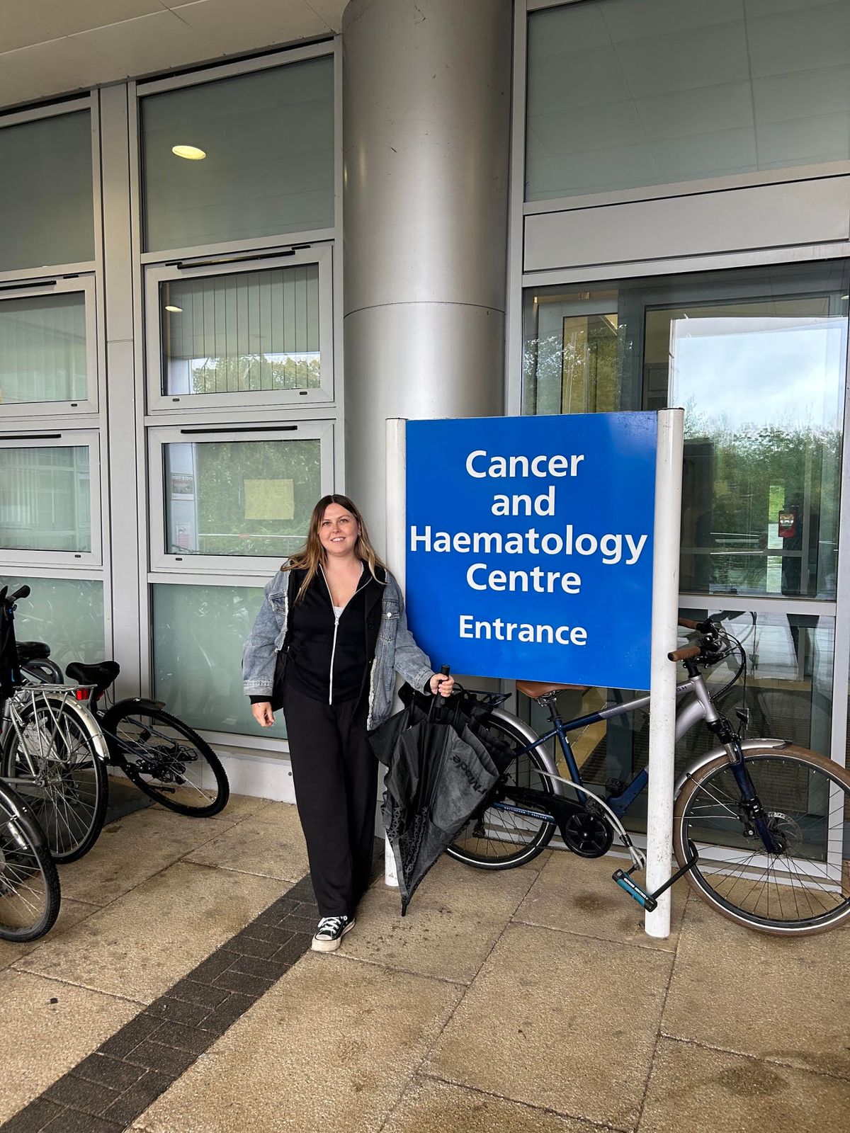 Hollie was told she had advanced cervical cancer and was having treatment six months after her baby was born