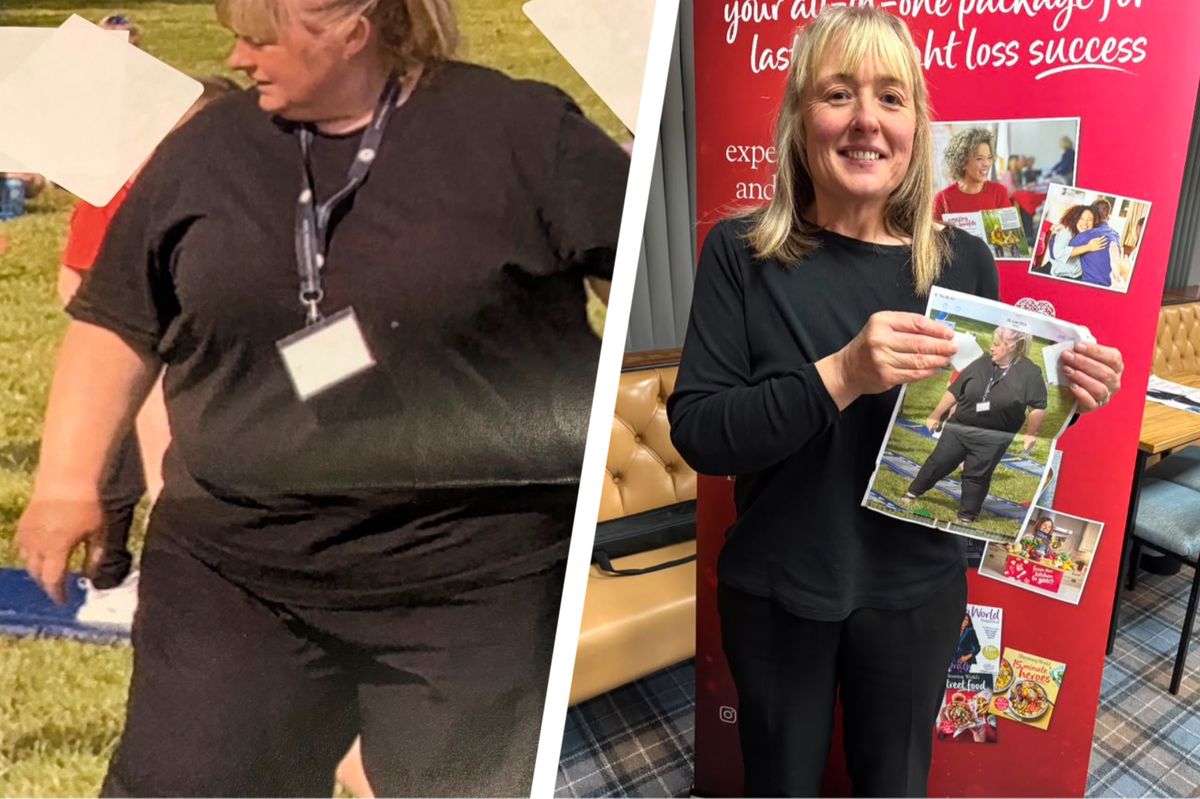 Within 14 months, Leandra had reached her target weight - losing 11st 4lb