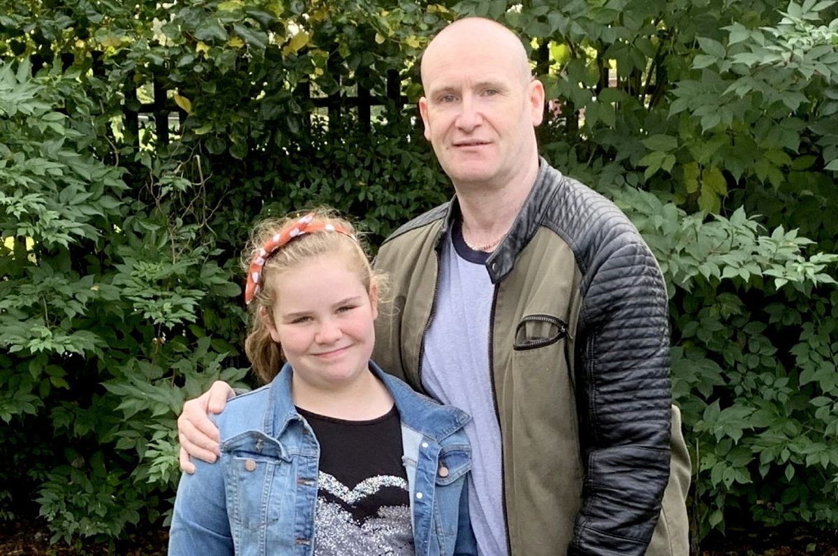 John Granahan, and his daughter Olivia